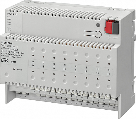 Модуль входов двоичных N 264/Е11, 8 ВХОДОВ AC/DC 12…230V, 8 БЕЗПОТЕНЦИАЛЬНЫХ КОНТАКТОВ