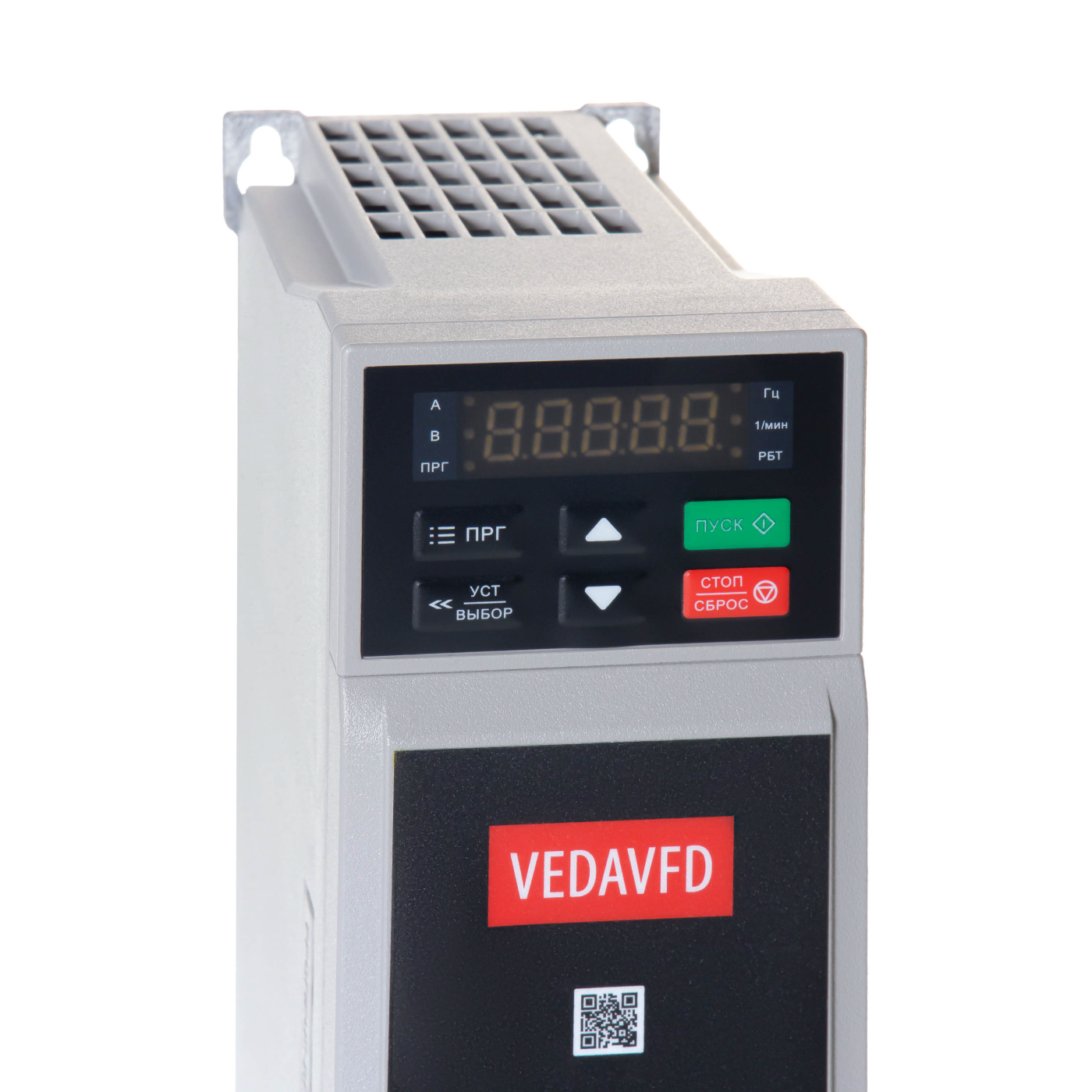 Преобразователь частоты VEDA VFD VF-101 Basic Drive c нормальной перегрузкой  — ABC00024  — VF-101-P1K5-0004-A-T4-E20-B-H