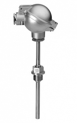 Датчик температуры погружной, 160 мм, 4...20 мА, 0...200 C, IP65