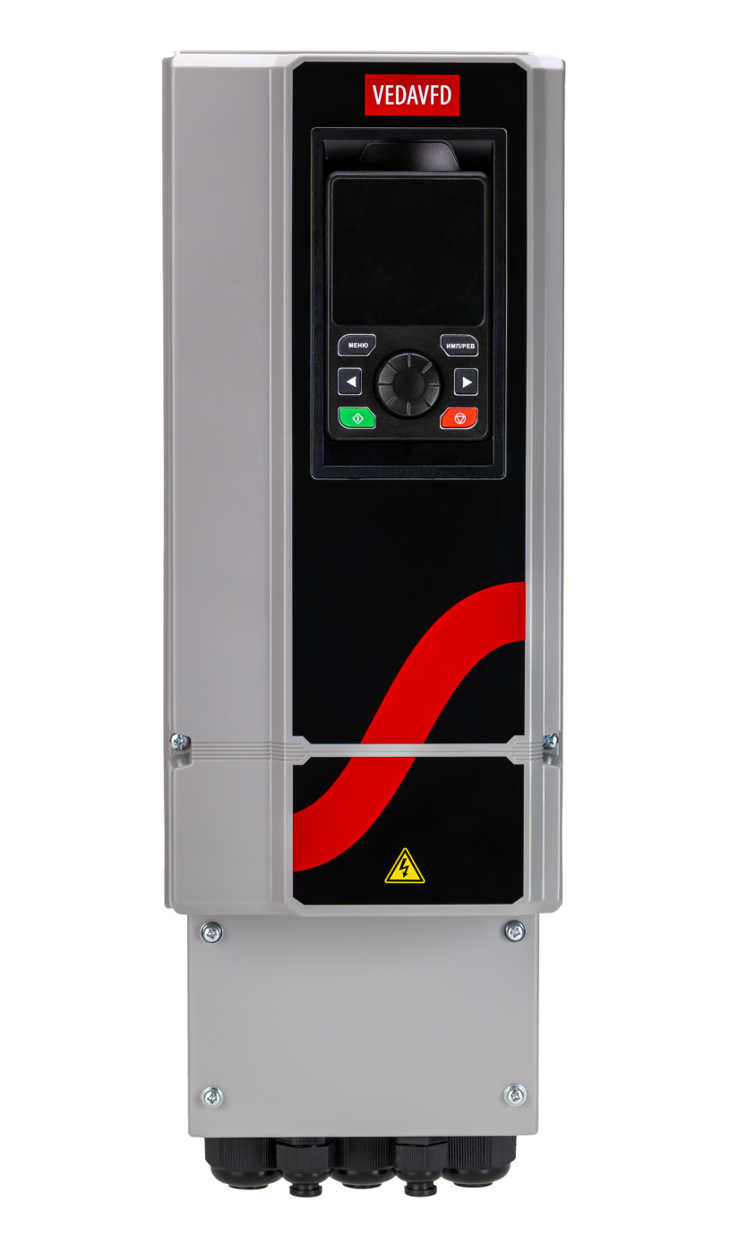 Преобразователи частоты VEDA VFD VF-500 с нормальной перегрузкой — ABN00433A — VF-500-P30K-0060-A-T4-E20-R-C3-D