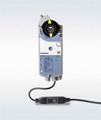 Привод воздушной заслонки, 35 Н*м, DC 24 В, Modbus