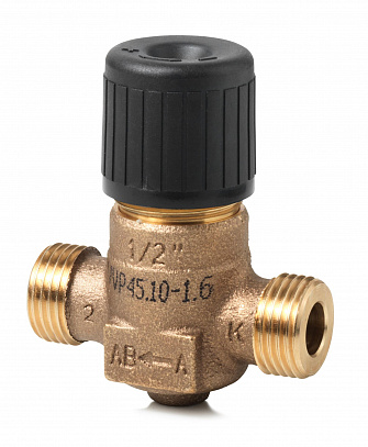 Клапан седельный 2-х ходовой, PN16, Kvs 1,6, DN10, 1…110 C, резьбовой