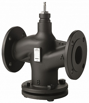 Клапан седельный 2-х ходовой, PN16, Kvs 125, DN100, -20…220 C, фланцевый
