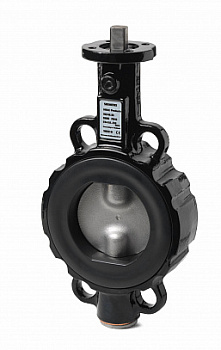 Клапан Баттерфляй с плотным закрытием , PN16, Kvs 420, DN80, -10…120 C, фланцевый