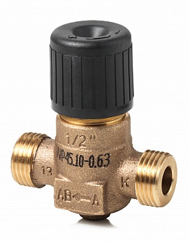 Клапан седельный 2-х ходовой, PN16, Kvs 0,63, DN10, 1…110 C, резьбовой