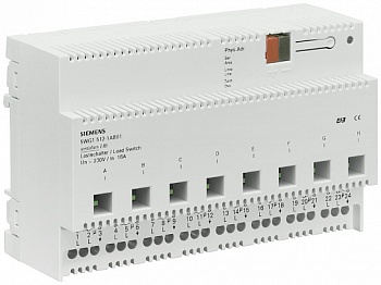 Выключатель НАГРУЗКИ N 512, 8Х230V AC 16A, ДЛЯ УСТАНОВКИ НА DIN-РЕЙКУ, 8 ТЕ