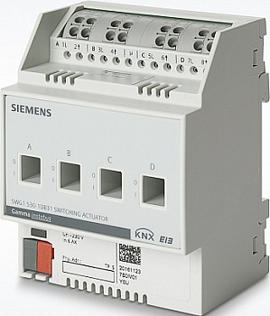 Релейный модуль, 4 x AC 230 V, 6AX