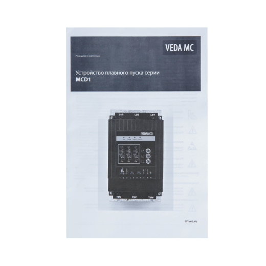 Устройство плавного пуска VEDA MCD1 — MCD12002 — VM-10-P1K1-0002-T4-CV2