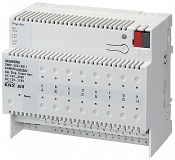 Модуль входов двоичных N 263/Е11, 16 ВХОДОВ AC 12…230V, DC 12…115V