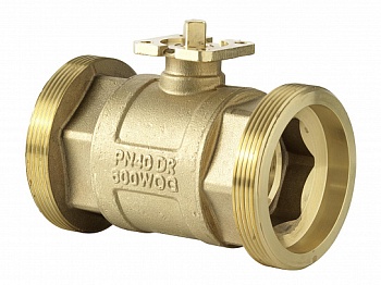Клапан шаровой 2-х ходовой, PN40, Kvs 96, DN50, -10…120 C, резьбовой