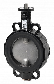 Клапан Баттерфляй с плотным закрытием , PN16, Kvs 1010, DN125, -10…120 C, фланцевый