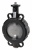 Клапан Баттерфляй с плотным закрытием , PN16, Kvs 1010, DN125, -10…120 C, фланцевый