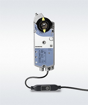 Привод воздушной заслонки, 35 Н*м, DC 24 В, Modbus