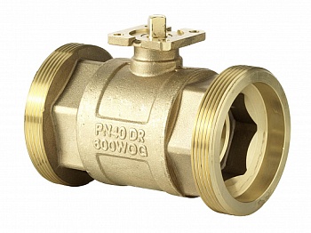 Клапан шаровой 2-х ходовой, PN40, Kvs 63, DN50, -10…120 C, резьбовой