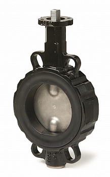 Клапан Баттерфляй с плотным закрытием , PN16, Kvs 800, DN100, -10…120 C, фланцевый